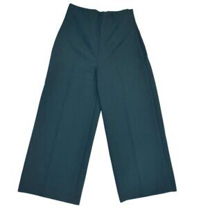 Zara Teal Wide-Leg Trousers